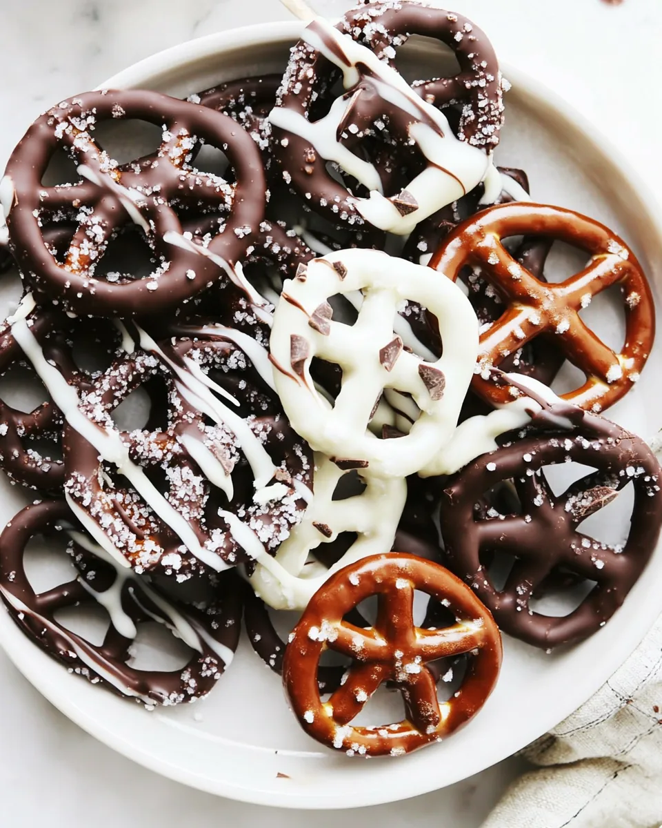 Chocolate Covered Pretzels