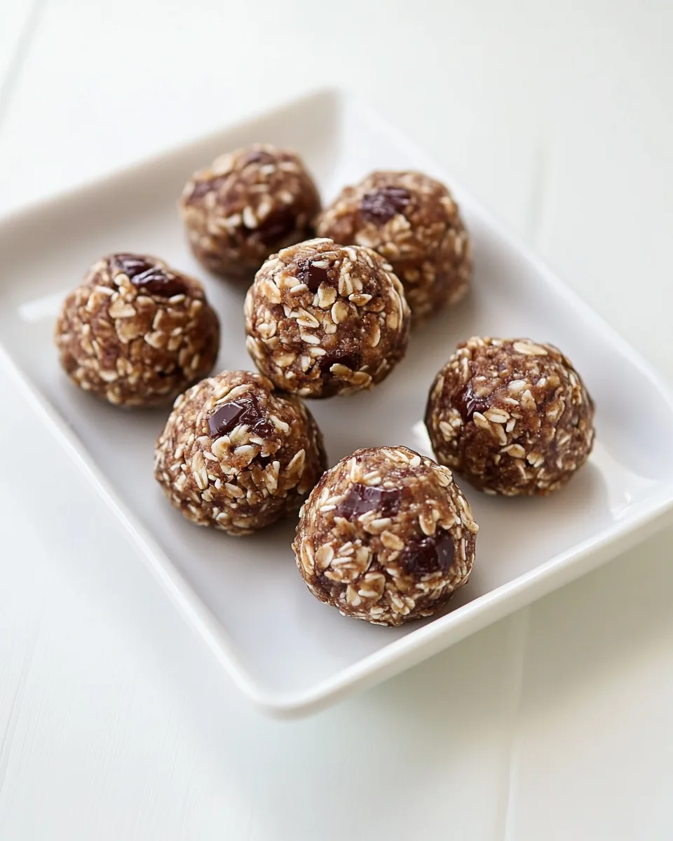 Chocolate Dates Snack Bites