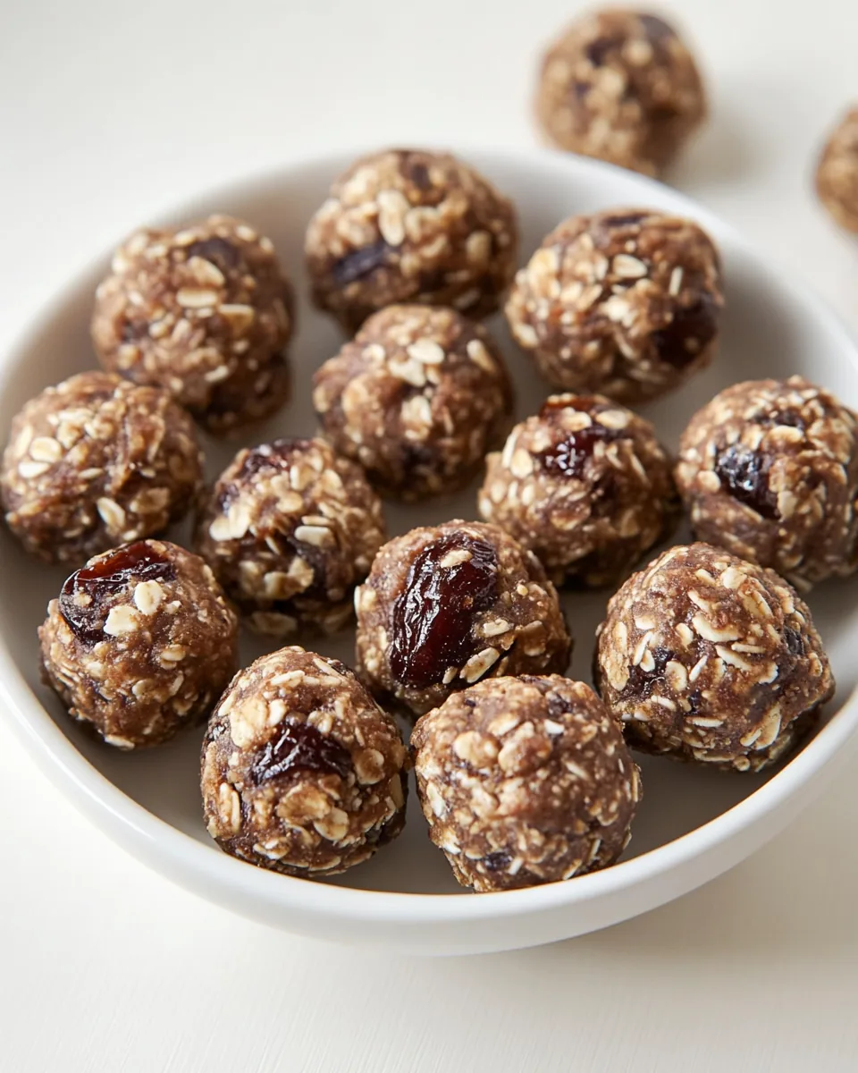 Chocolate Dates Snack Bites