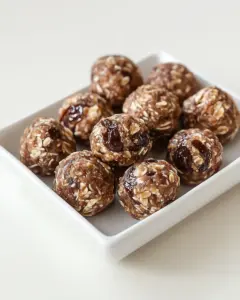 Chocolate Dates Snack Bites
