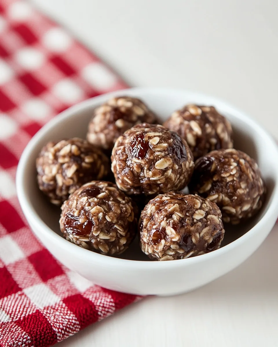 Chocolate Dates Snack Bites