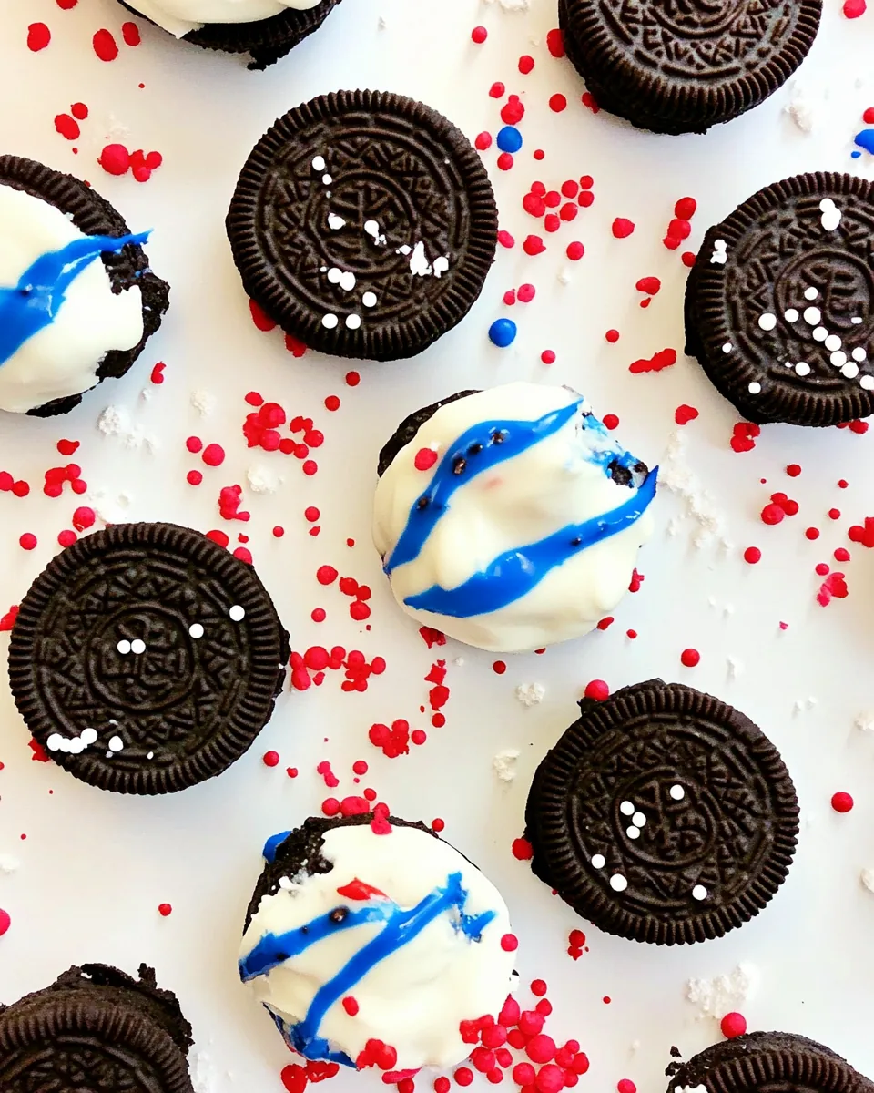 Chocolate Dipped Oreos