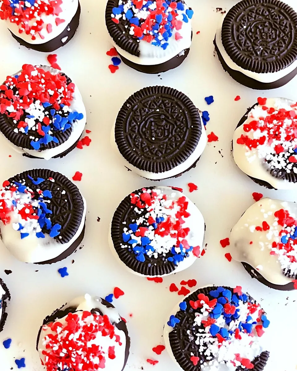 Chocolate Dipped Oreos
