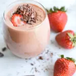 Chocolate Dipped Strawberry Smoothie