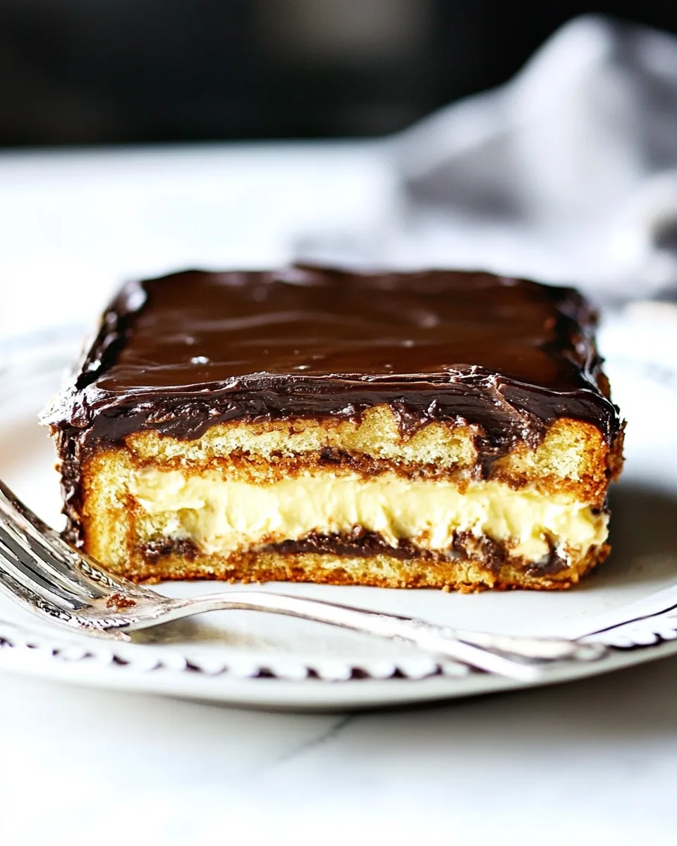Chocolate Eclair Cake