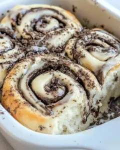 Chocolate Espresso Rolls