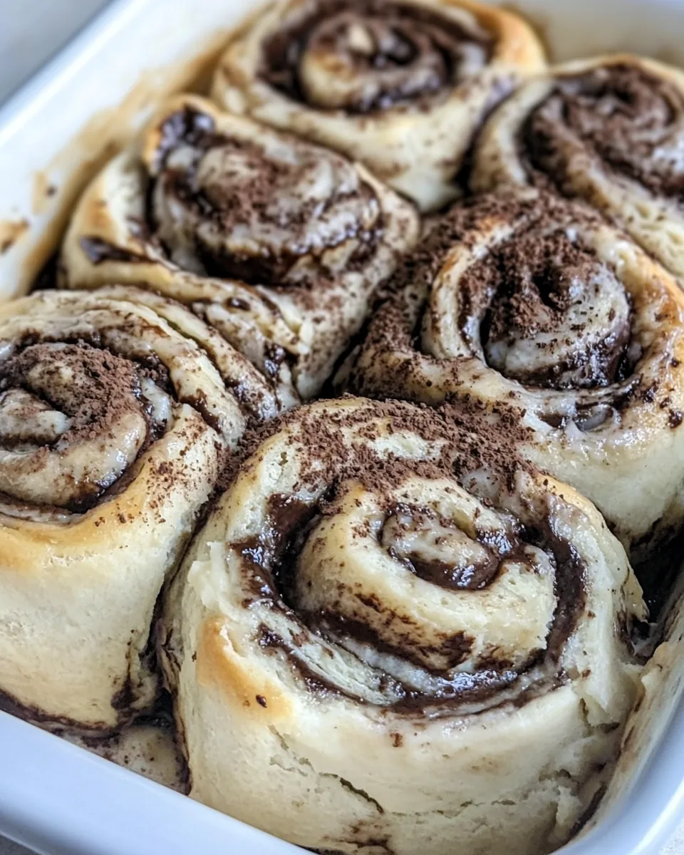 Chocolate Espresso Rolls