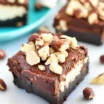 Chocolate Hazelnut Cheesecake Bars