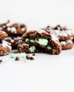 Chocolate Mint Cookies