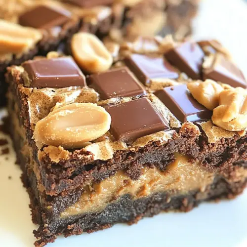 Chocolate Peanut Butter Brownies