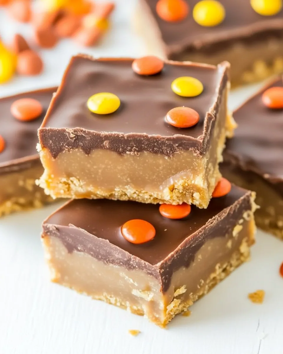 Chocolate Peanut Butter Candy Bars