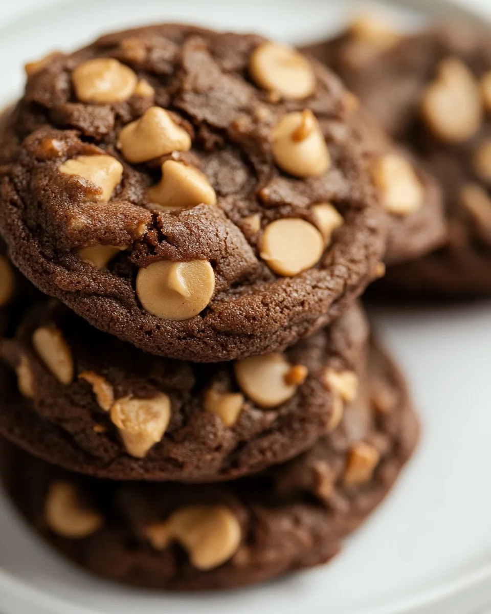 Chocolate Peanut Butter Chip Cookies