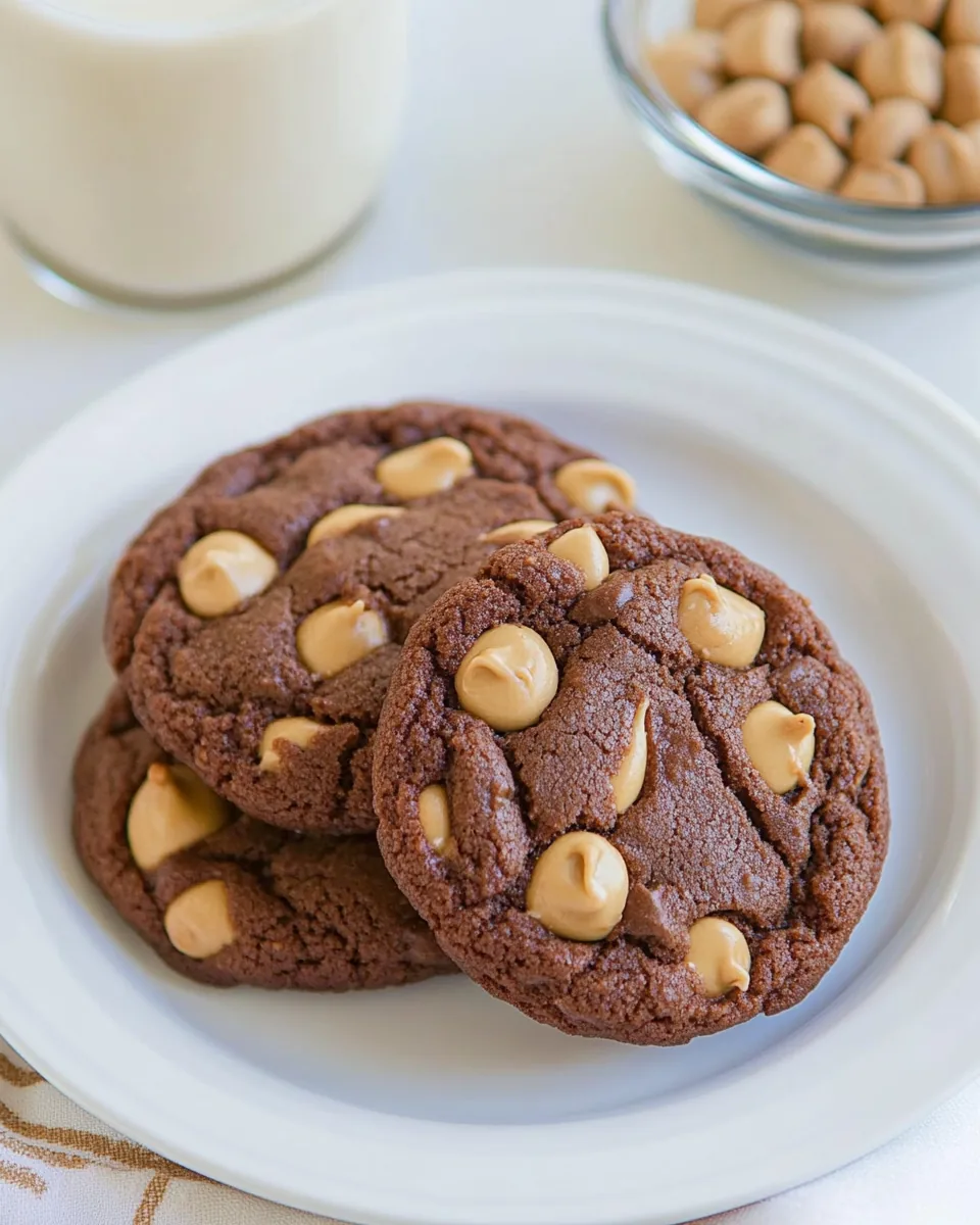 Chocolate Peanut Butter Cookies