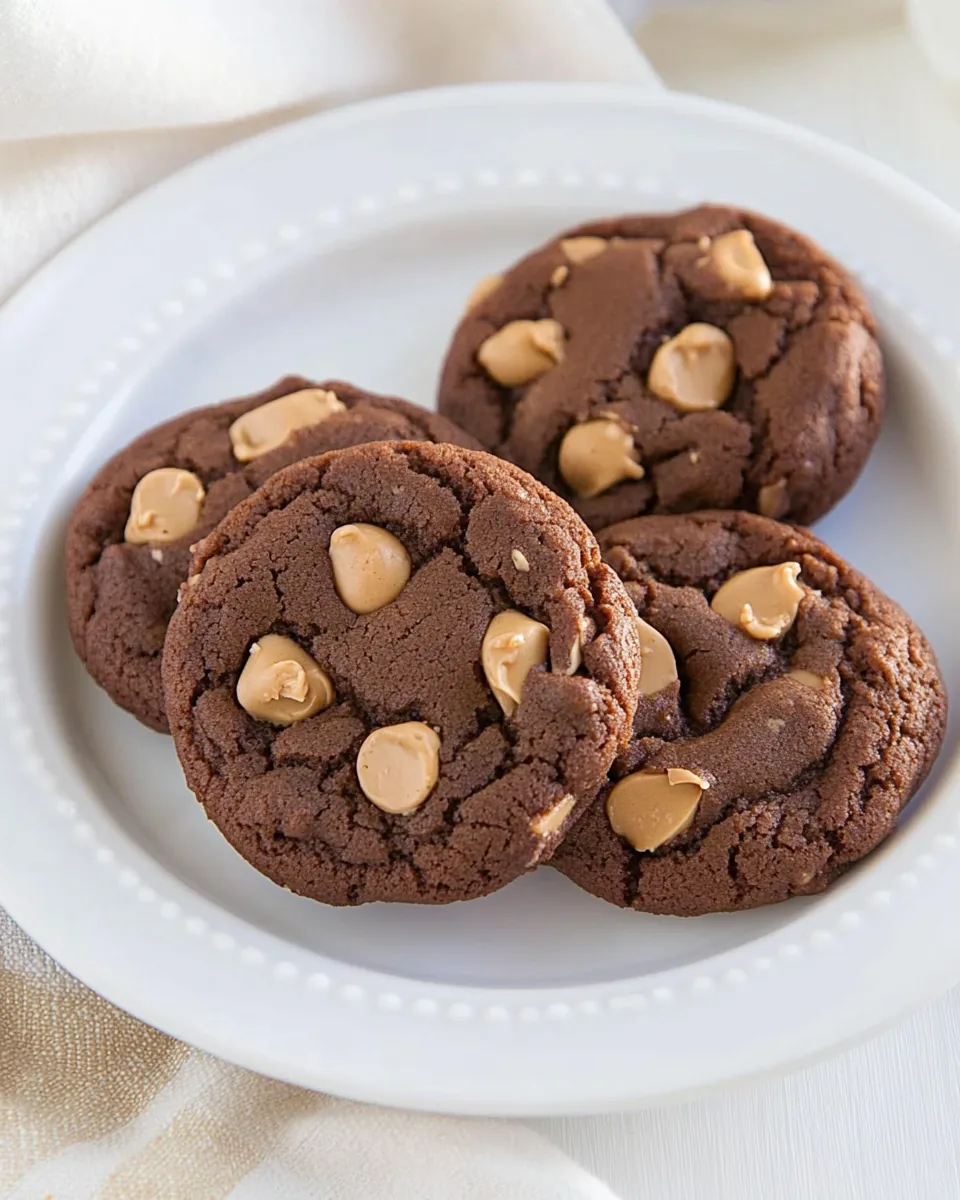 Chocolate Peanut Butter Cookies