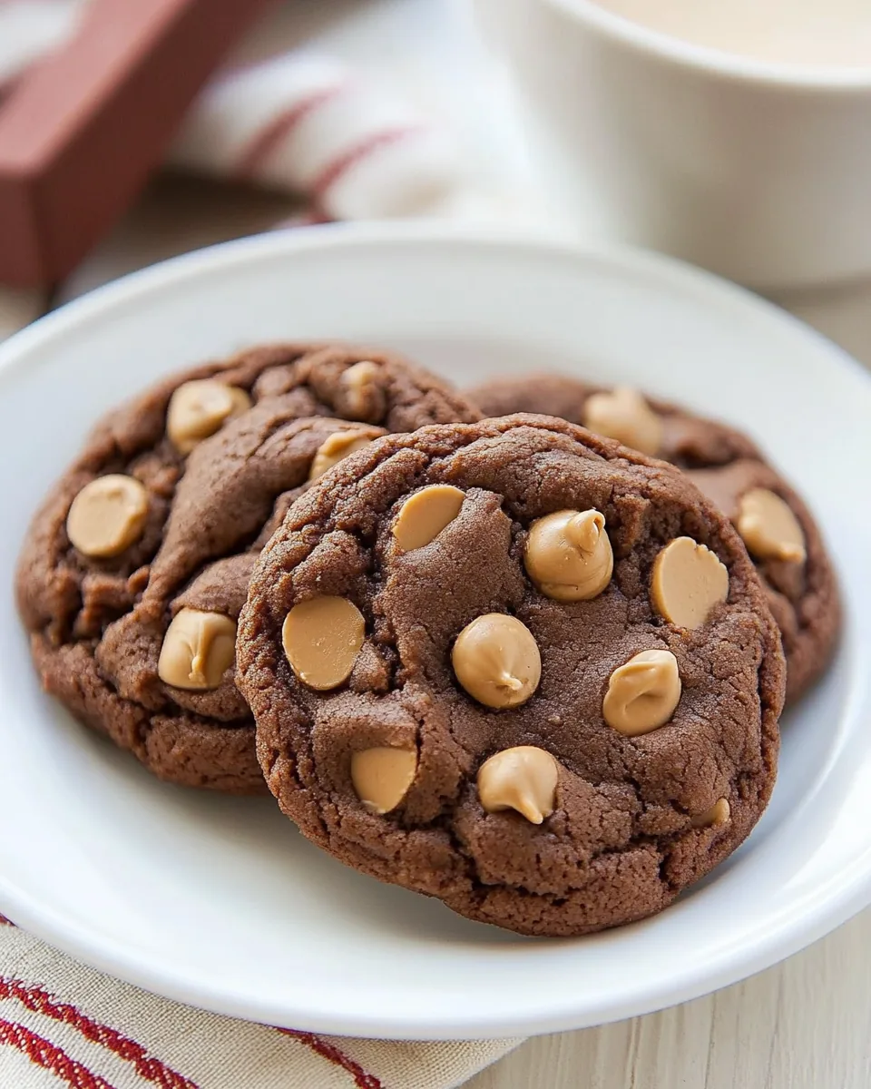 Chocolate Peanut Butter Cookies