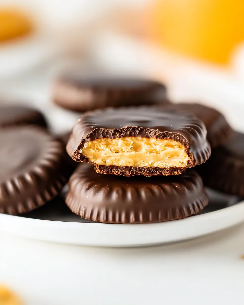 Chocolate Peanut Butter Ritz Cookies