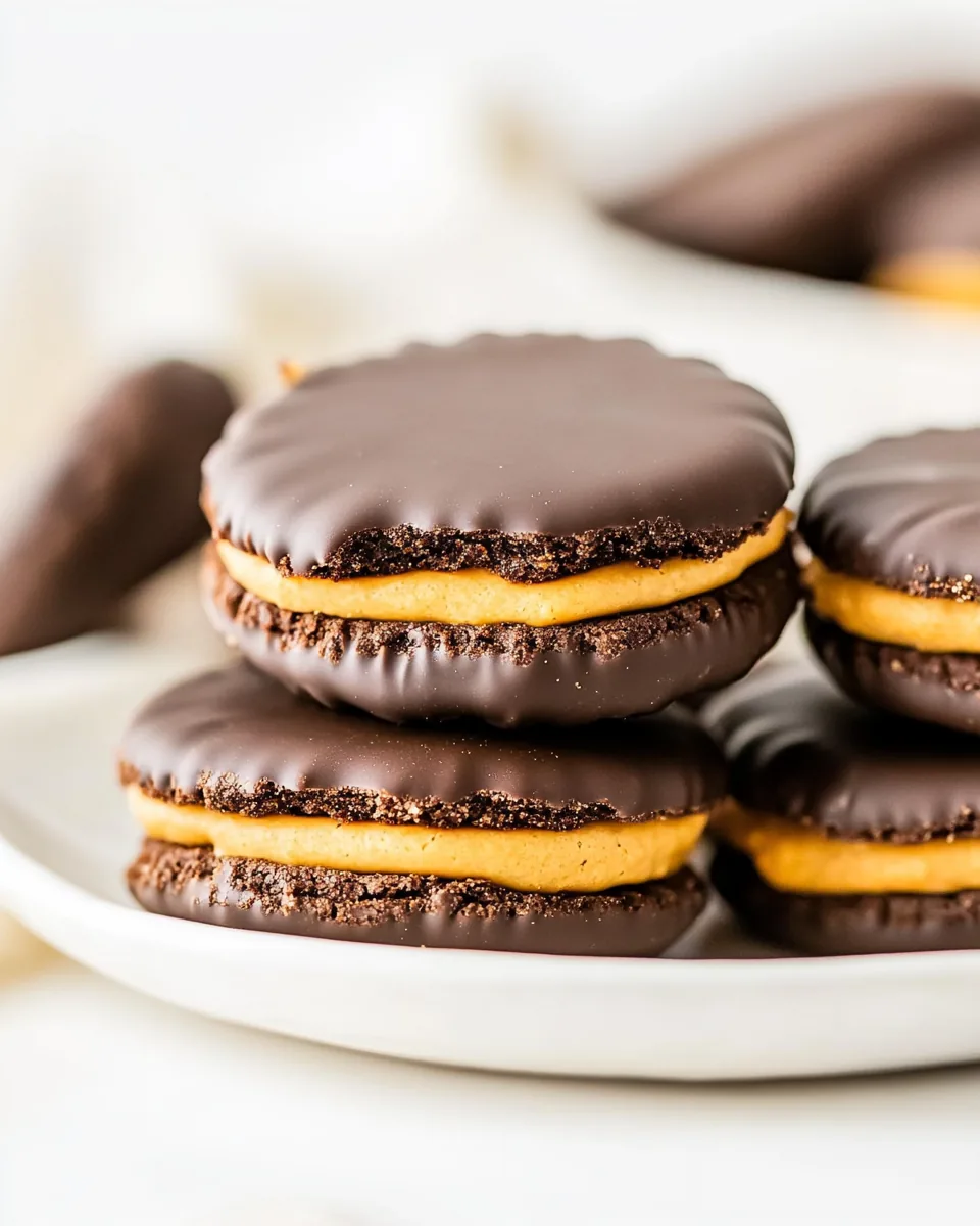 Chocolate Peanut Butter Ritz Cookies
