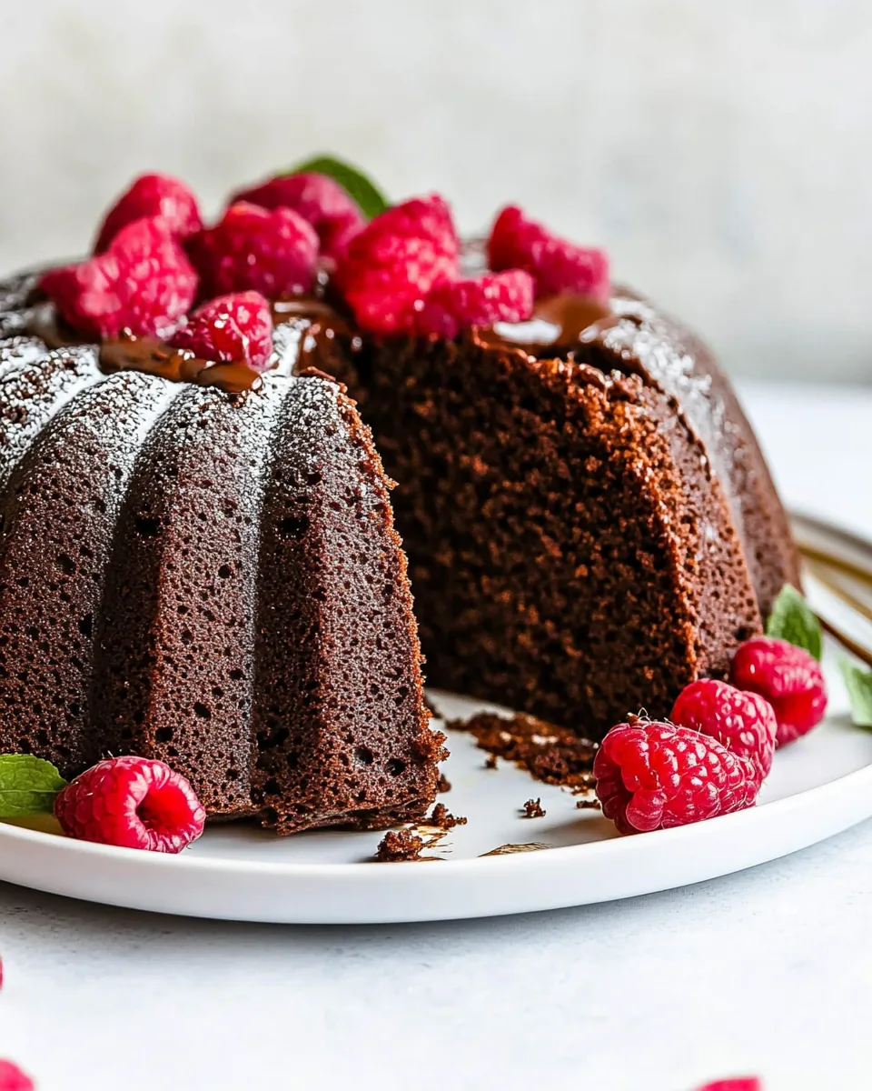 Chocolate Pound Cake