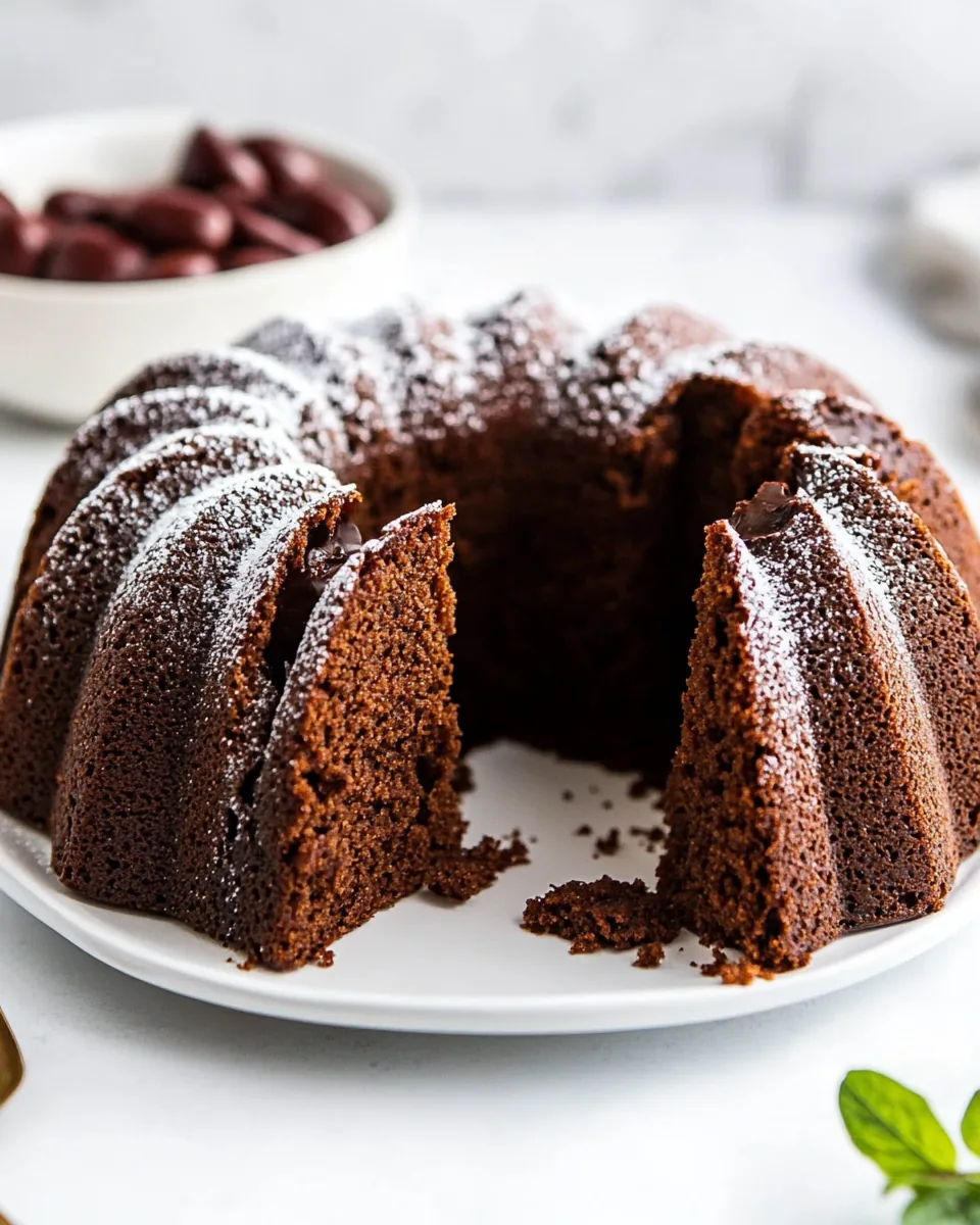 Chocolate Pound Cake