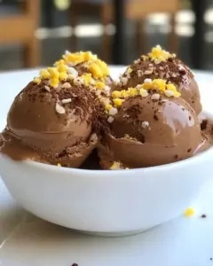 Chocolate Fennel Ice Cream