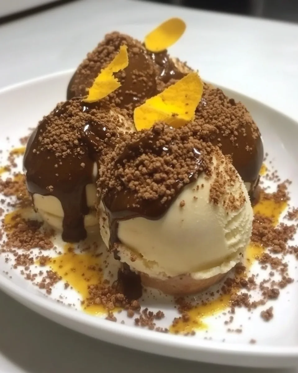 Chocolate Fennel Ice Cream