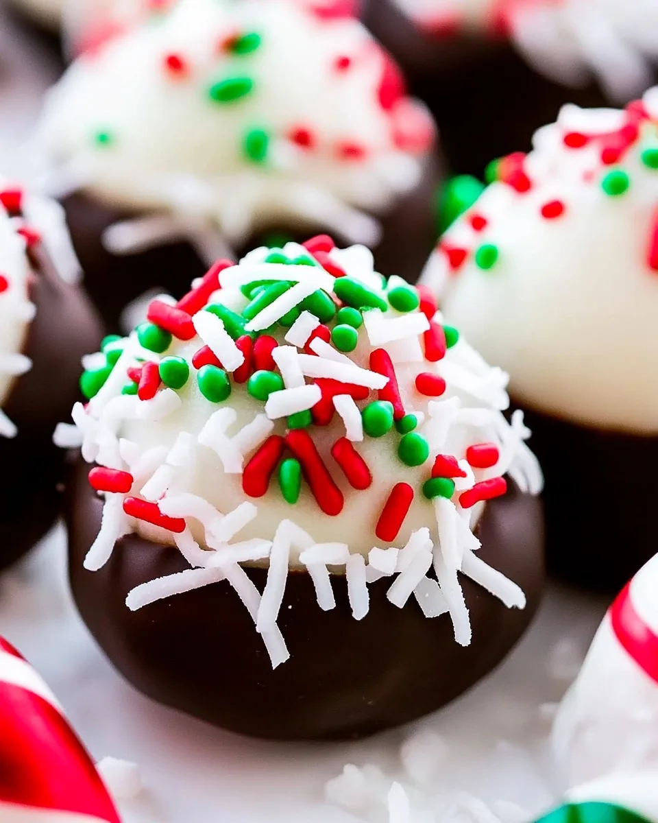 Christmas Coconut Balls