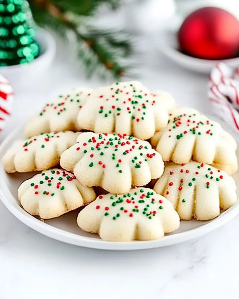 Christmas Shortbread Cookies