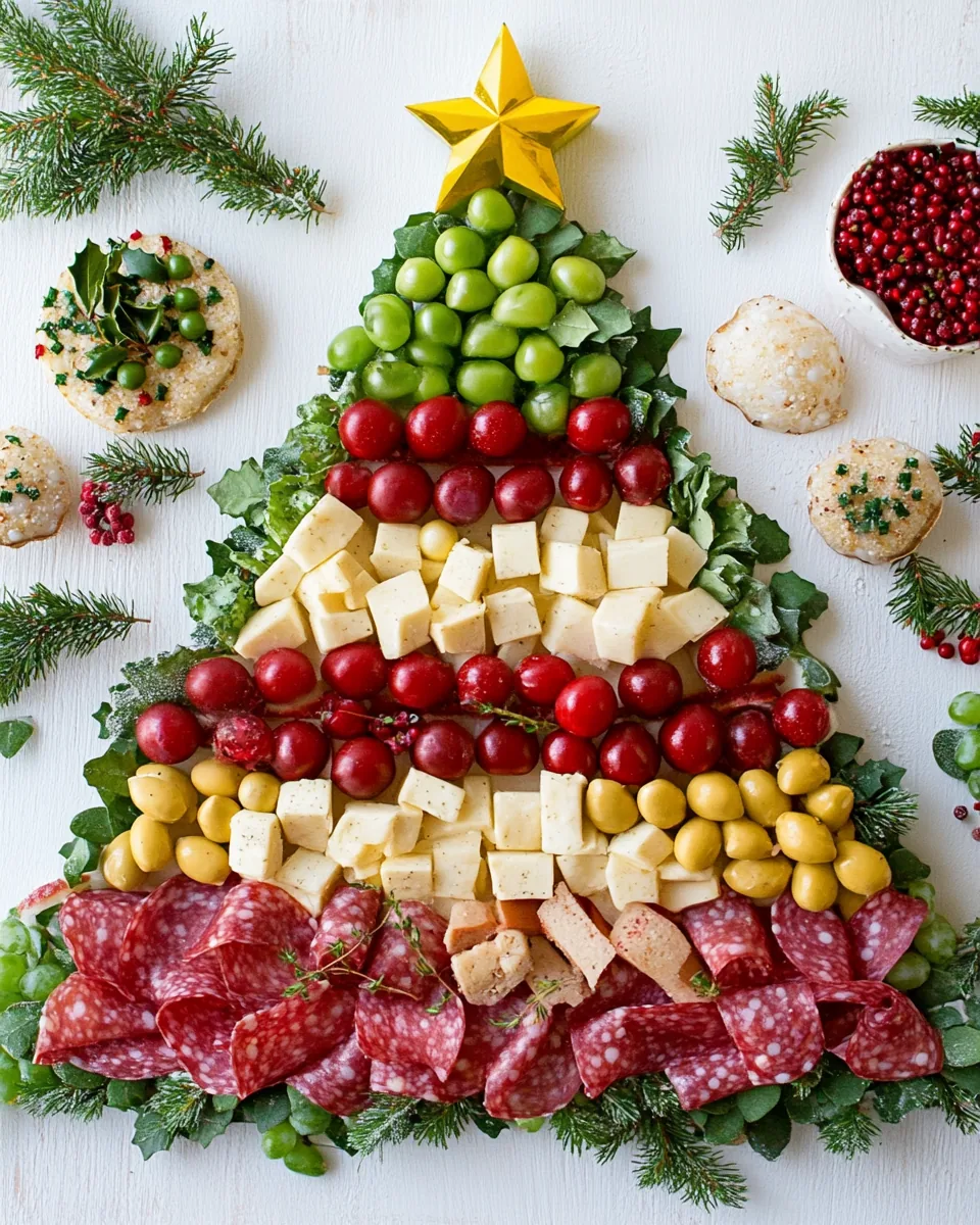 Christmas Tree Charcuterie Board