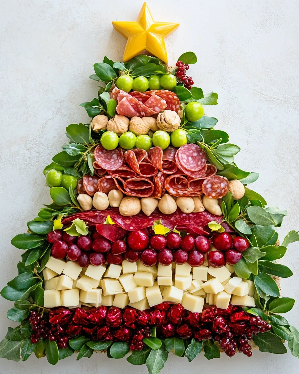 Christmas Tree Charcuterie Board