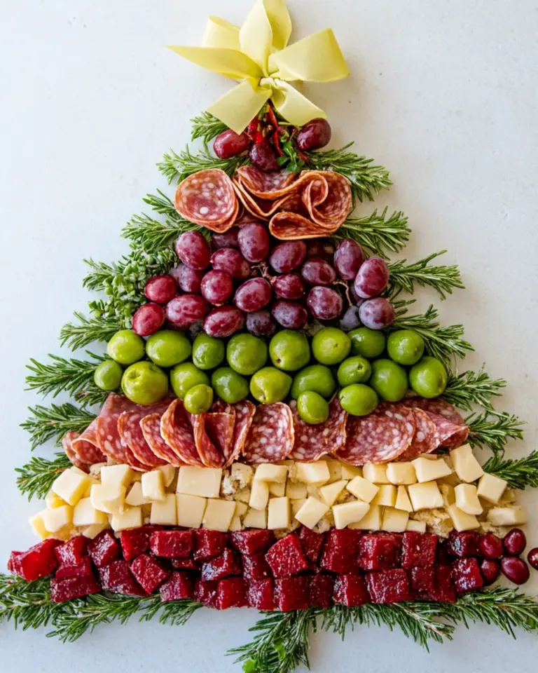 Christmas Tree Charcuterie Board