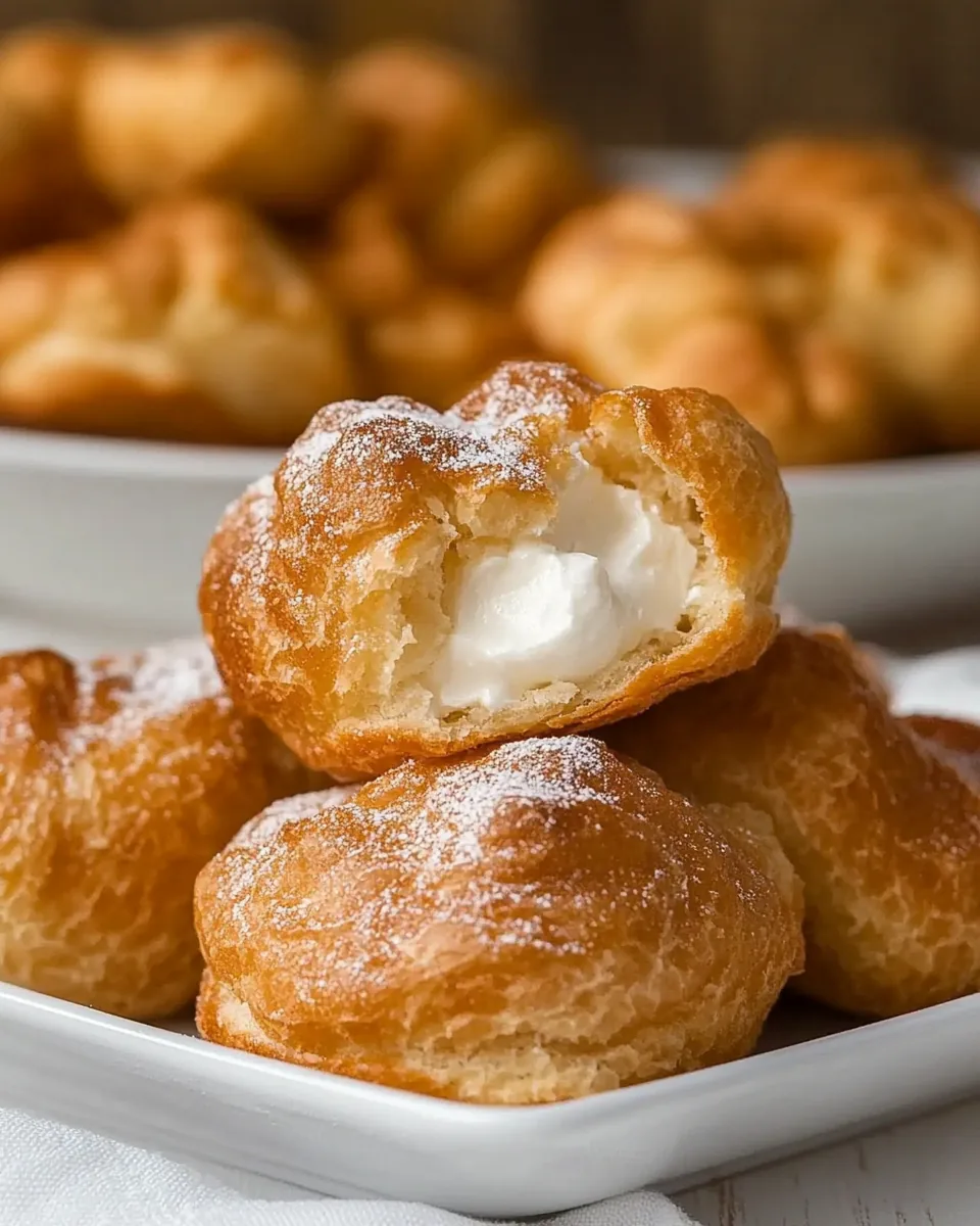 Churro Cream Puffs