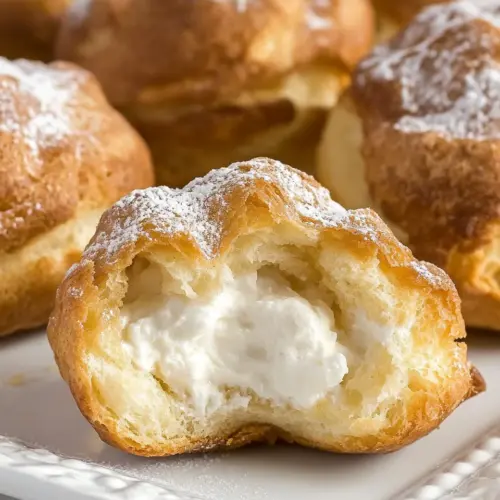 Churro Cream Puffs