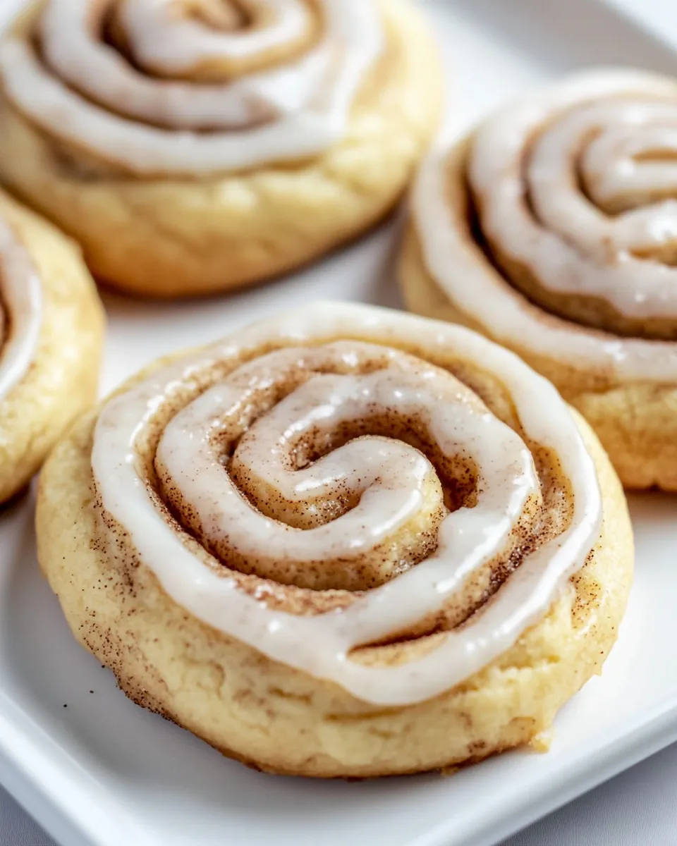 Cinnamon Roll Cookies