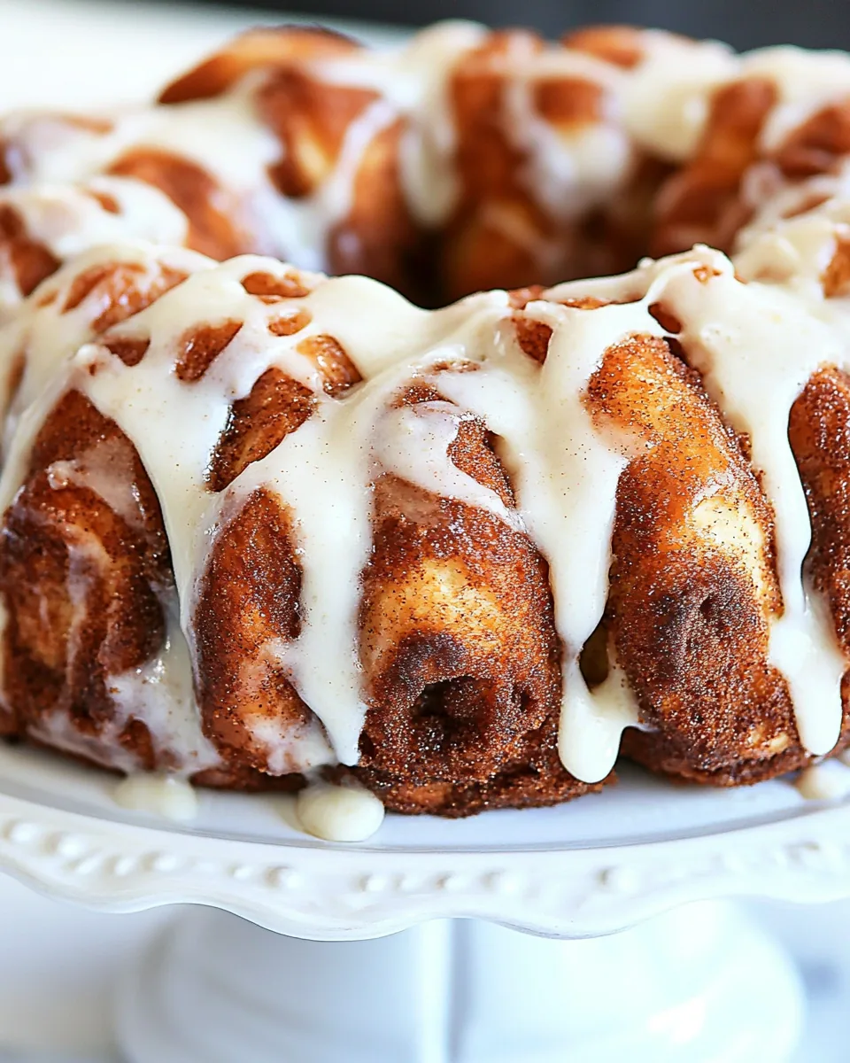 Cinnamon Roll Monkey Bread