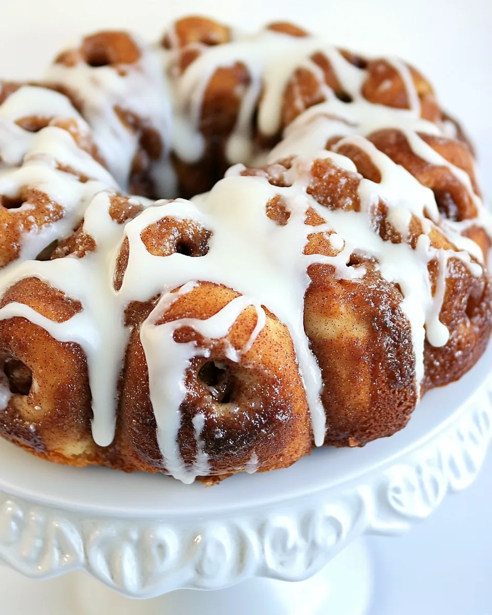 Cinnamon Roll Monkey Bread