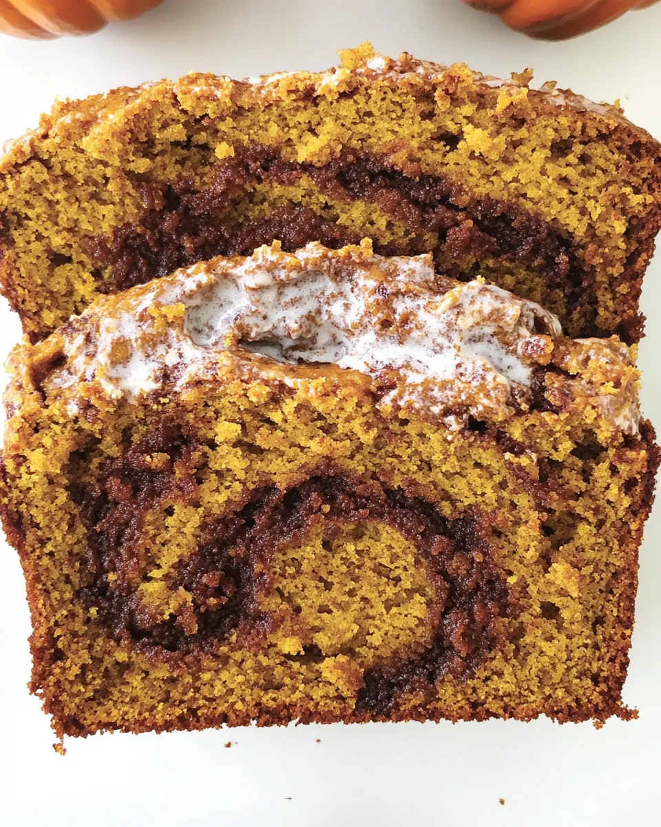 Cinnamon Swirl Pumpkin Bread