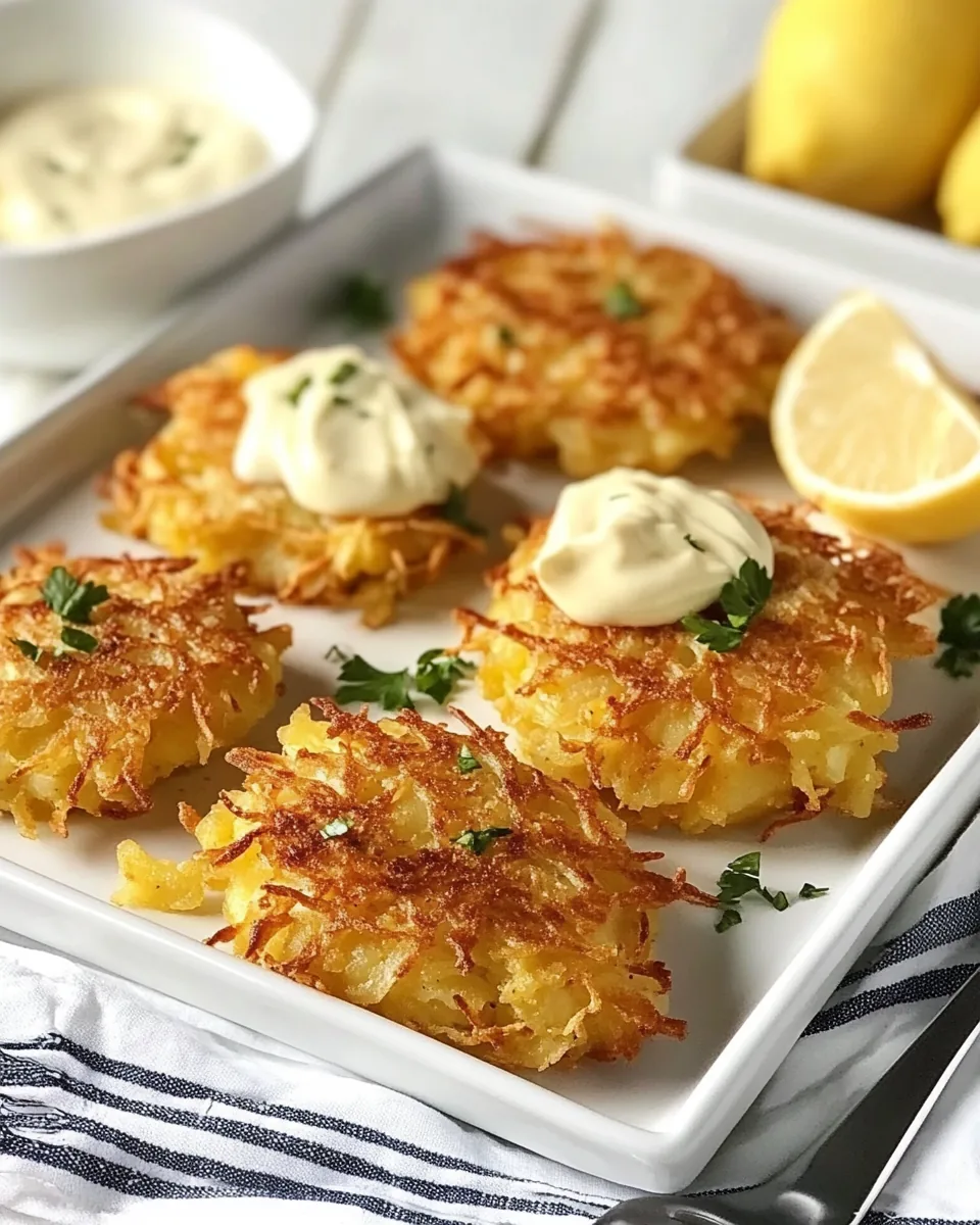 Classic Potato Latkes