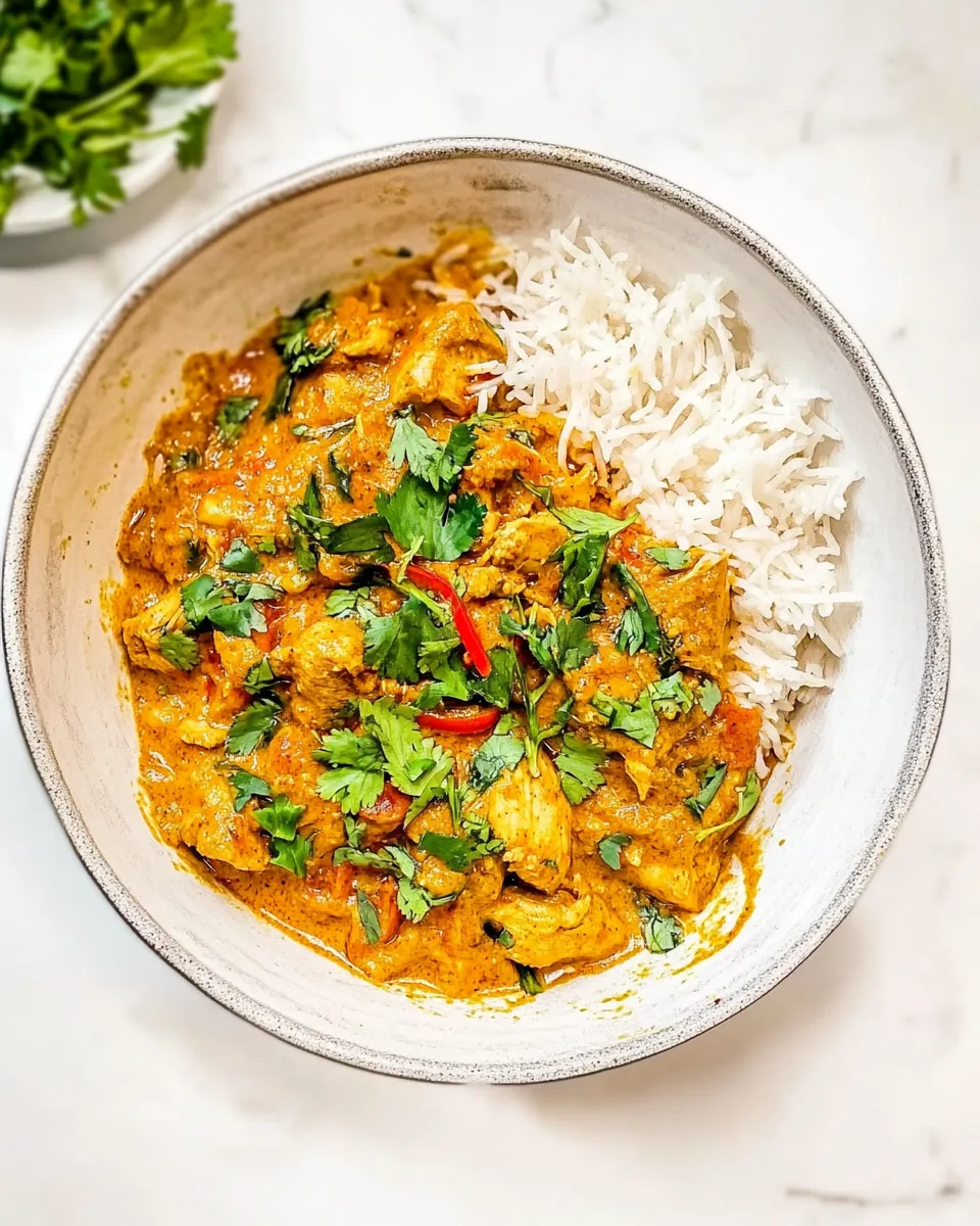 Coconut Chicken Curry