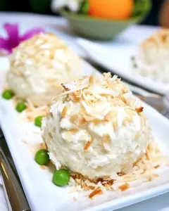 Coconut Cream Cheese Ball