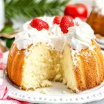 Coconut Cream Cheese Pound Cake