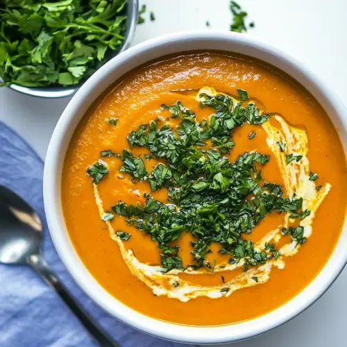 Coconut Curry Carrot Soup
