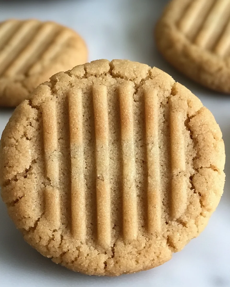 Coconut Flour Peanut Butter Cookies