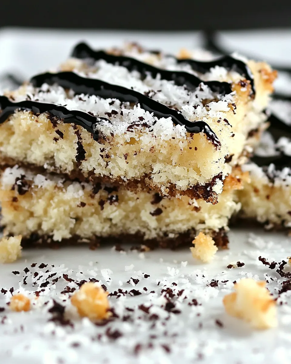 Coconut Macaroons Bars