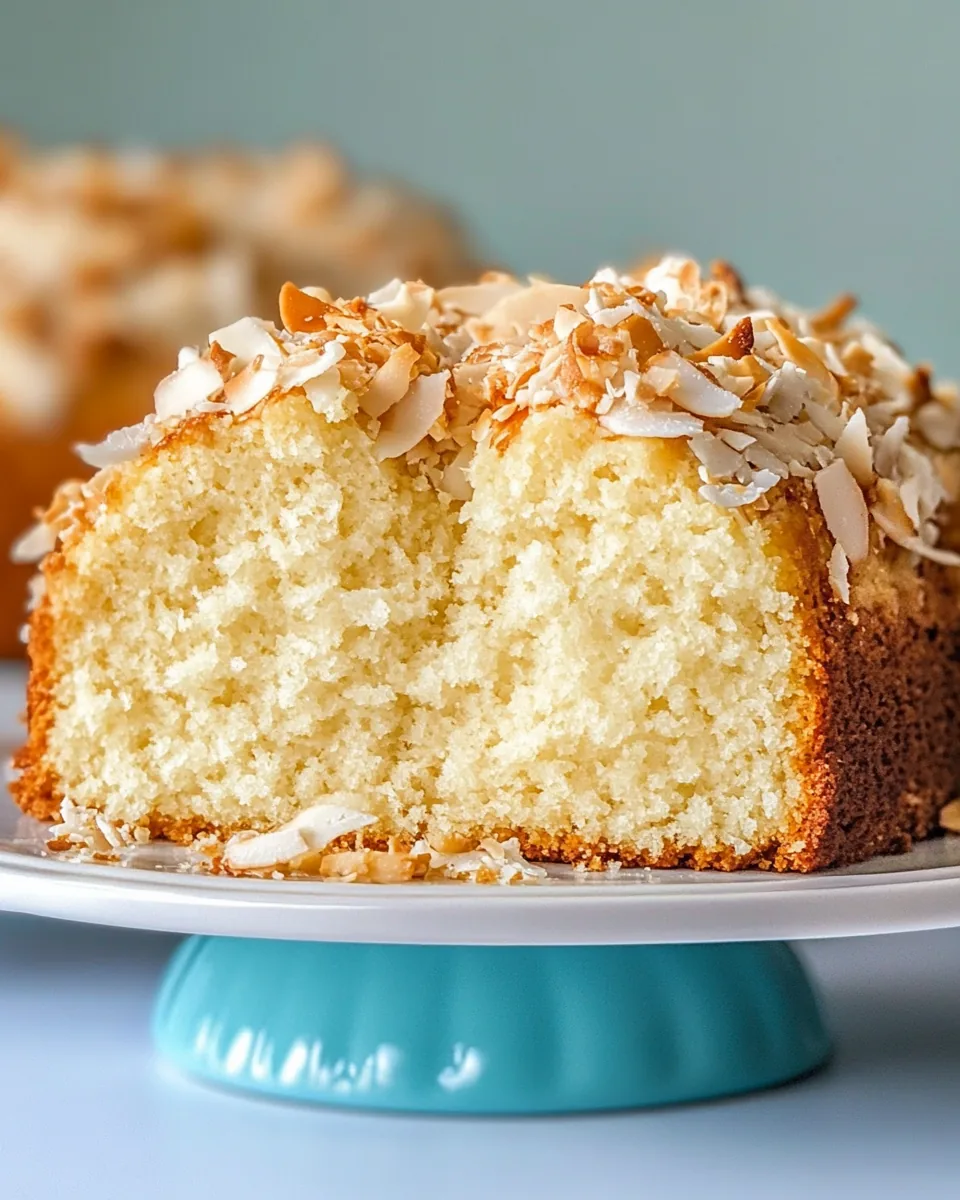 Coconut Pound Cake