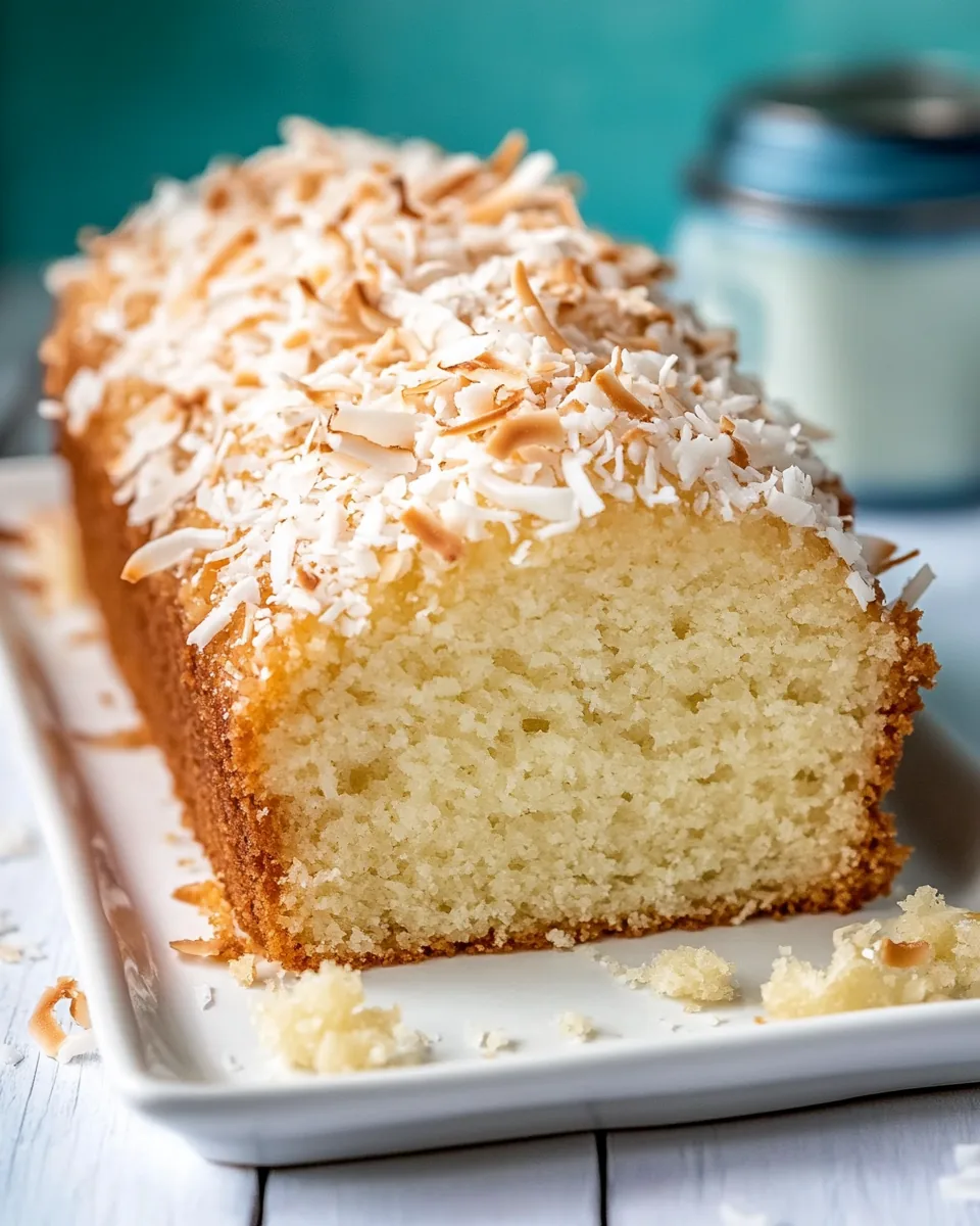 Coconut Pound Cake