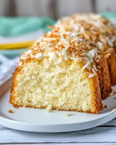 Coconut Pound Cake