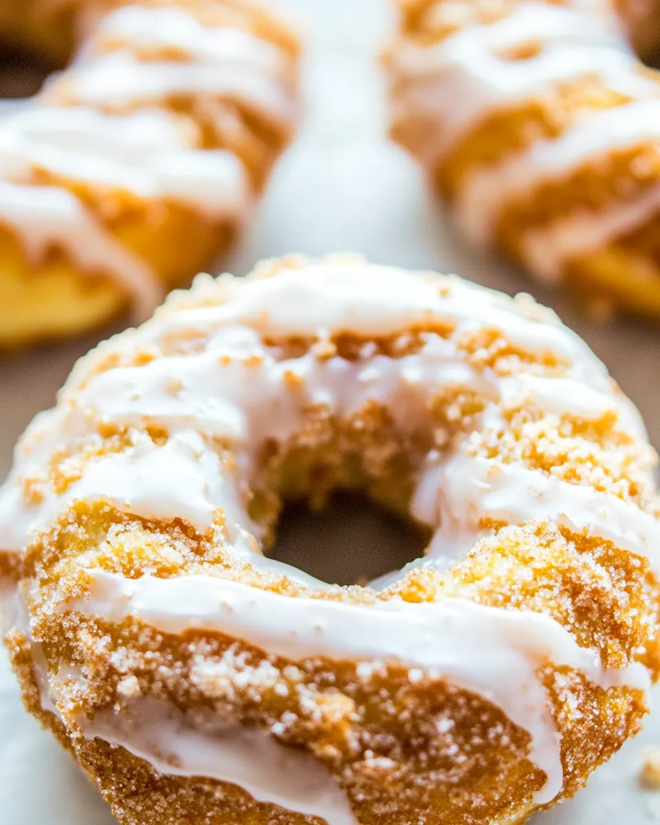 Coffee Cake Donuts