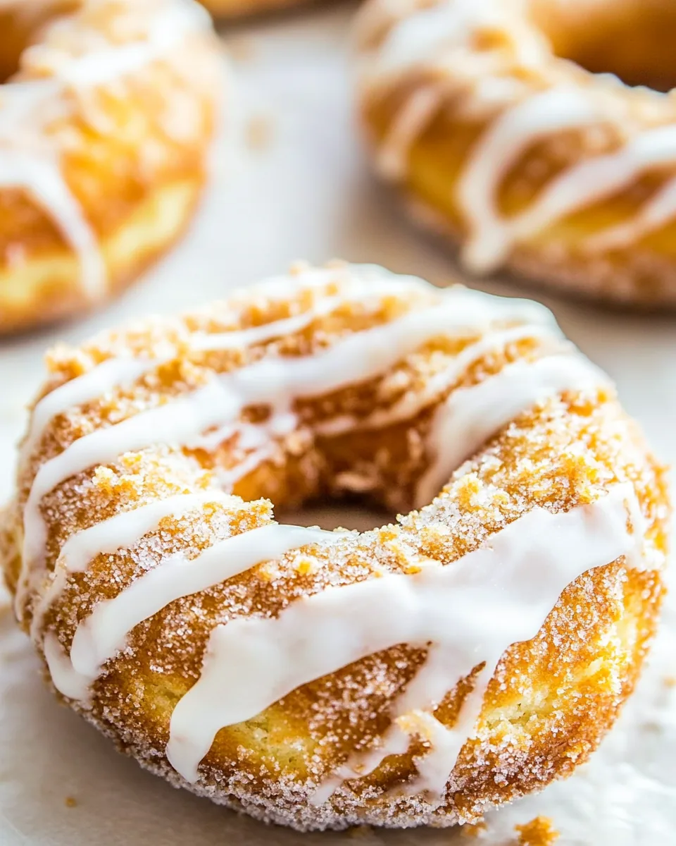 Coffee Cake Donuts