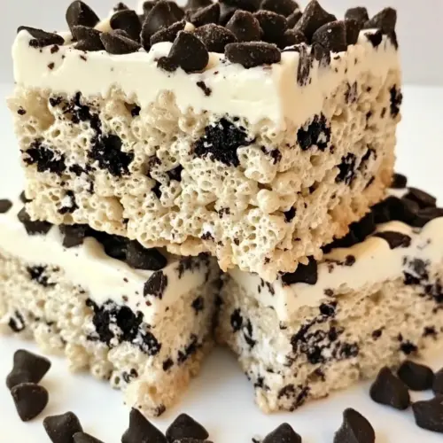 Cookies and Cream Rice Krispie Treats