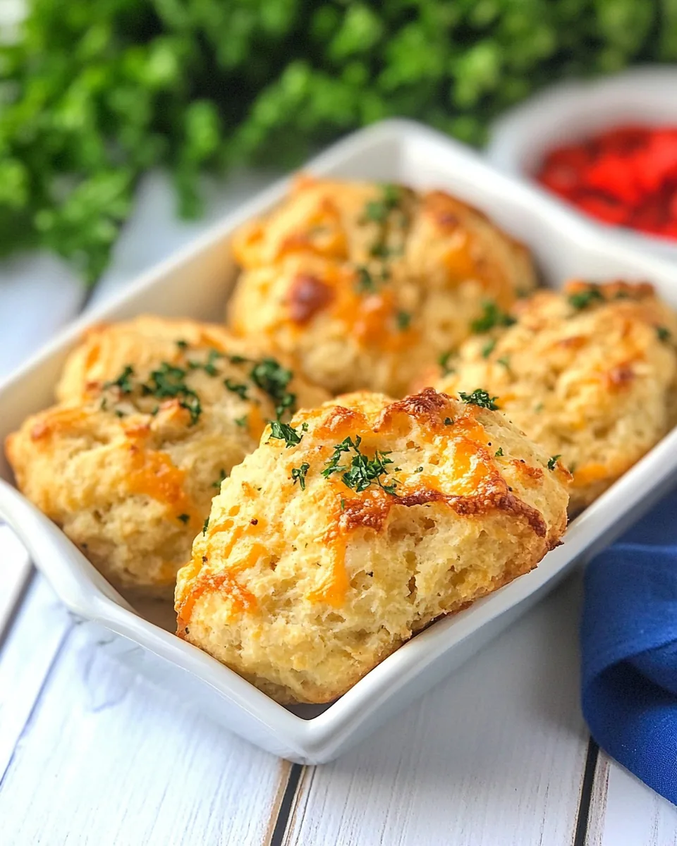 Copycat Red Lobster Cheddar Bay Biscuits